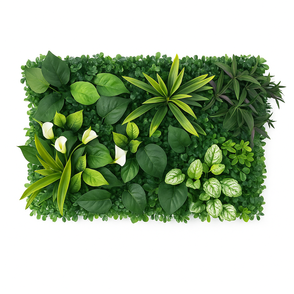 Artificial Plant Green Wall - 60x40 cm