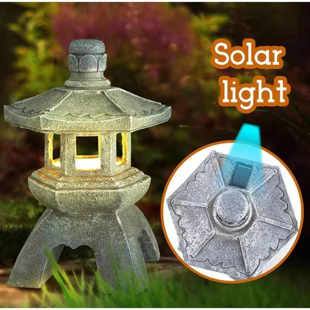 Solar Powered Lamp Garden Accessories
