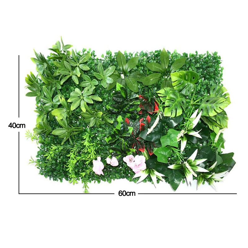 Artificial Plant Green Wall - 60x40 cm