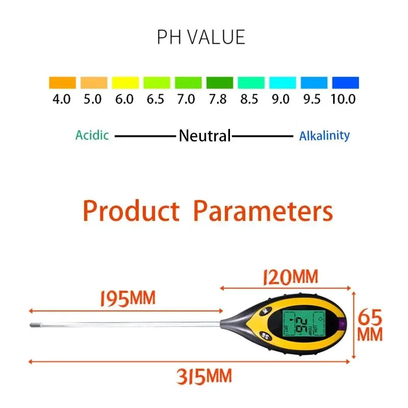 Soil PH and Humidity Tester