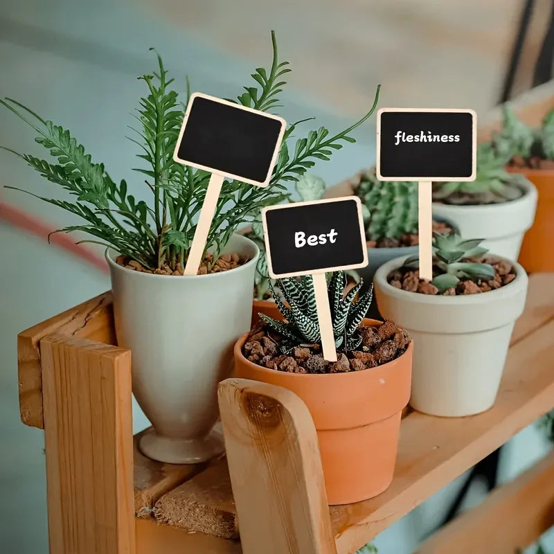 Rustic Wooden Plant Labels