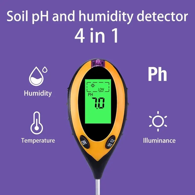 Soil PH and Humidity Tester