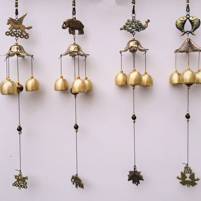 Retro Metal Wind Chimes Garden Yard