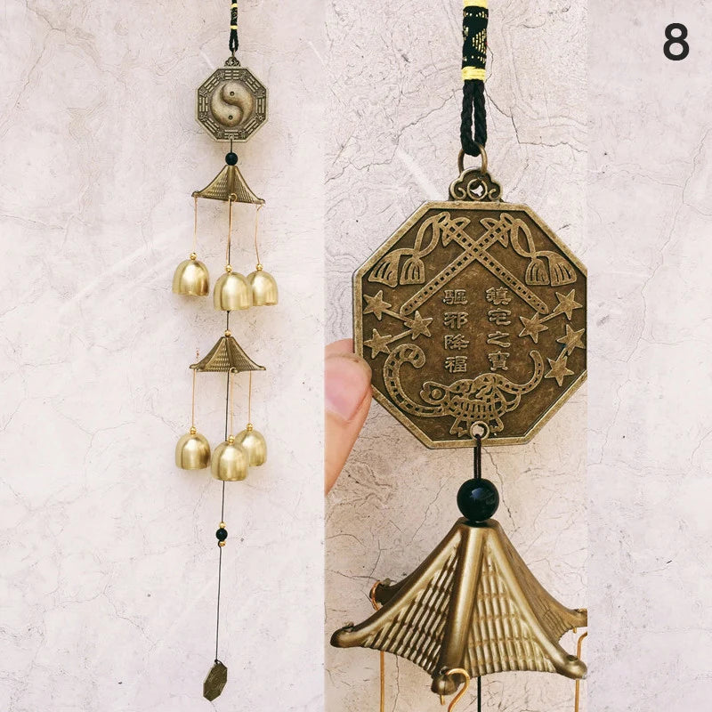 Retro Metal Wind Chimes Garden Yard