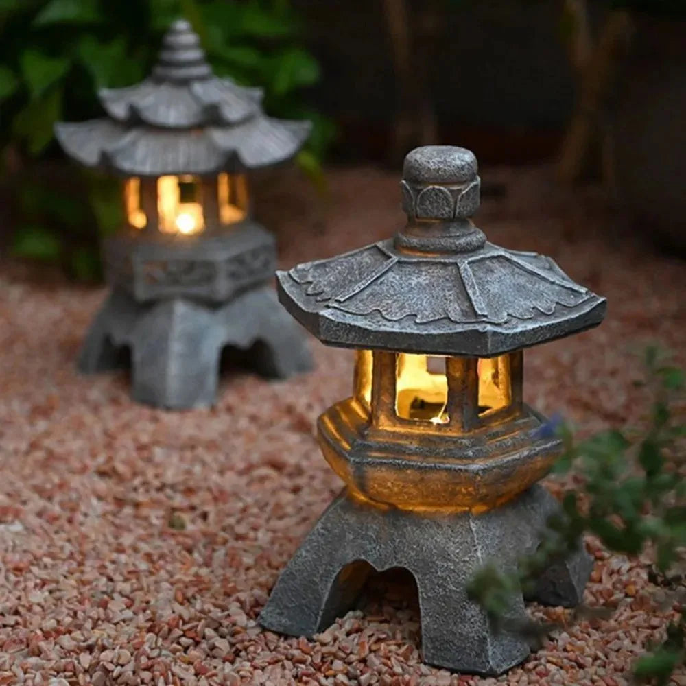 Solar Powered Lamp Garden Accessories