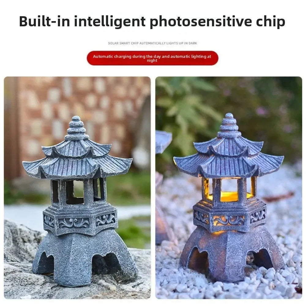 Solar Powered Lamp Garden Accessories
