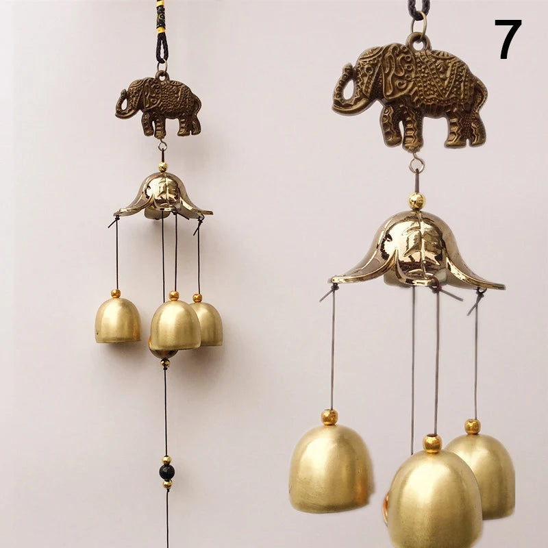 Retro Metal Wind Chimes Garden Yard