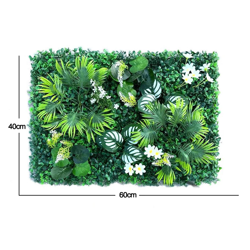Artificial Plant Green Wall - 60x40 cm