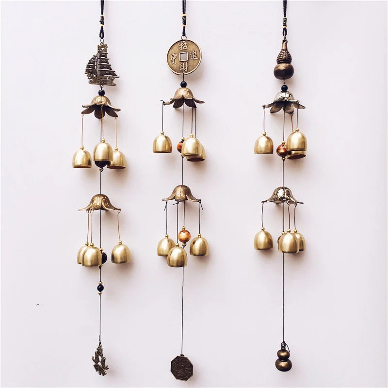 Retro Metal Wind Chimes Garden Yard