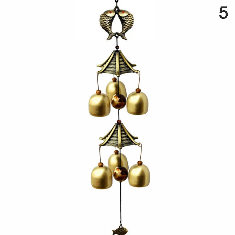 Retro Metal Wind Chimes Garden Yard