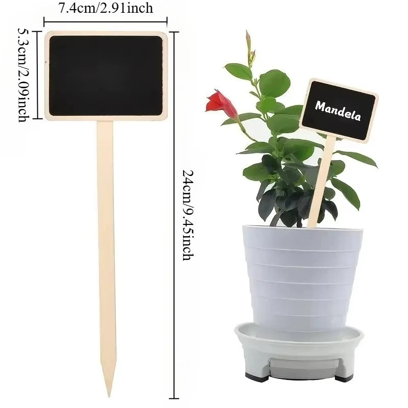 Rustic Wooden Plant Labels