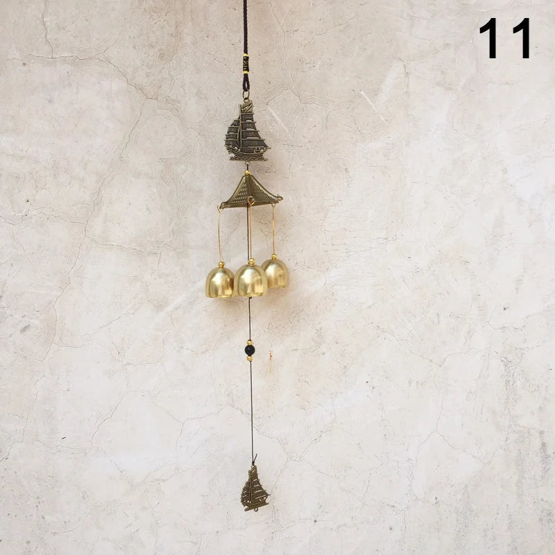 Retro Metal Wind Chimes Garden Yard