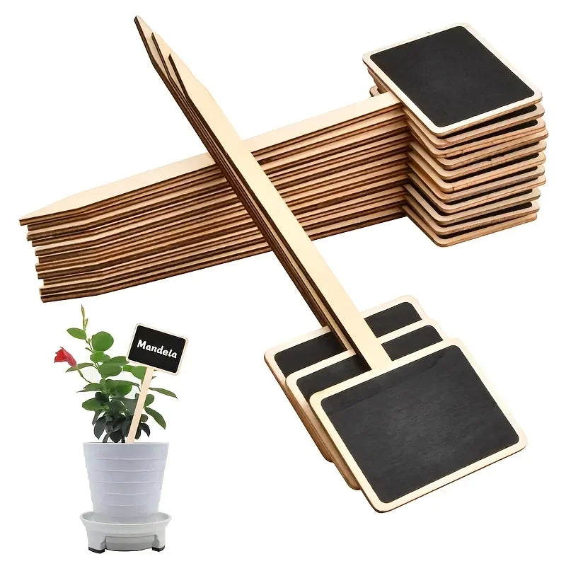 Rustic Wooden Plant Labels