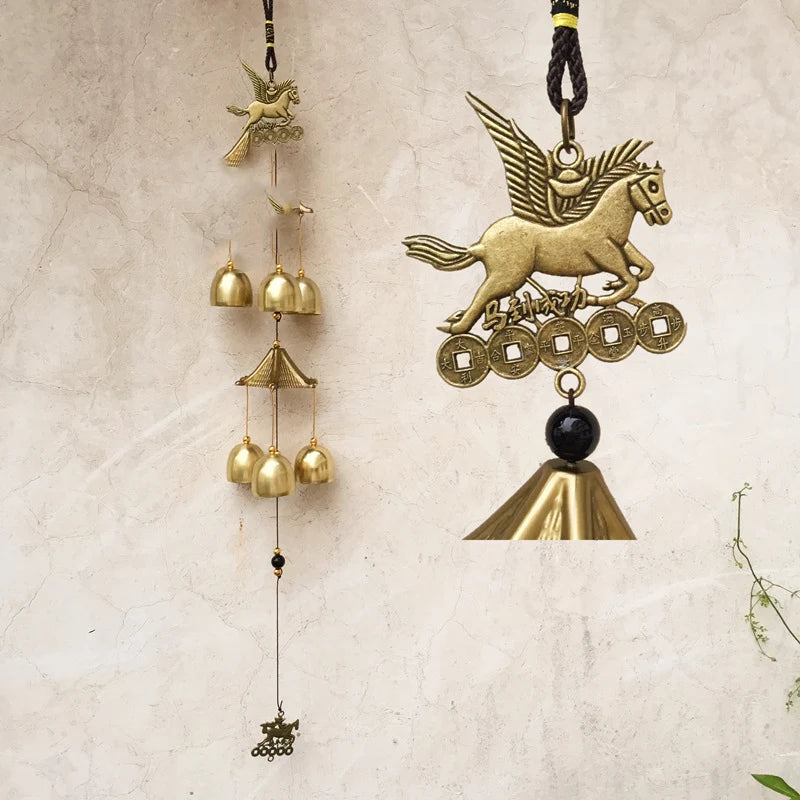 Retro Metal Wind Chimes Garden Yard