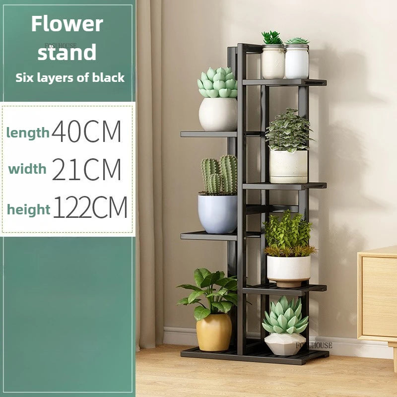 Wooden flower pot holder