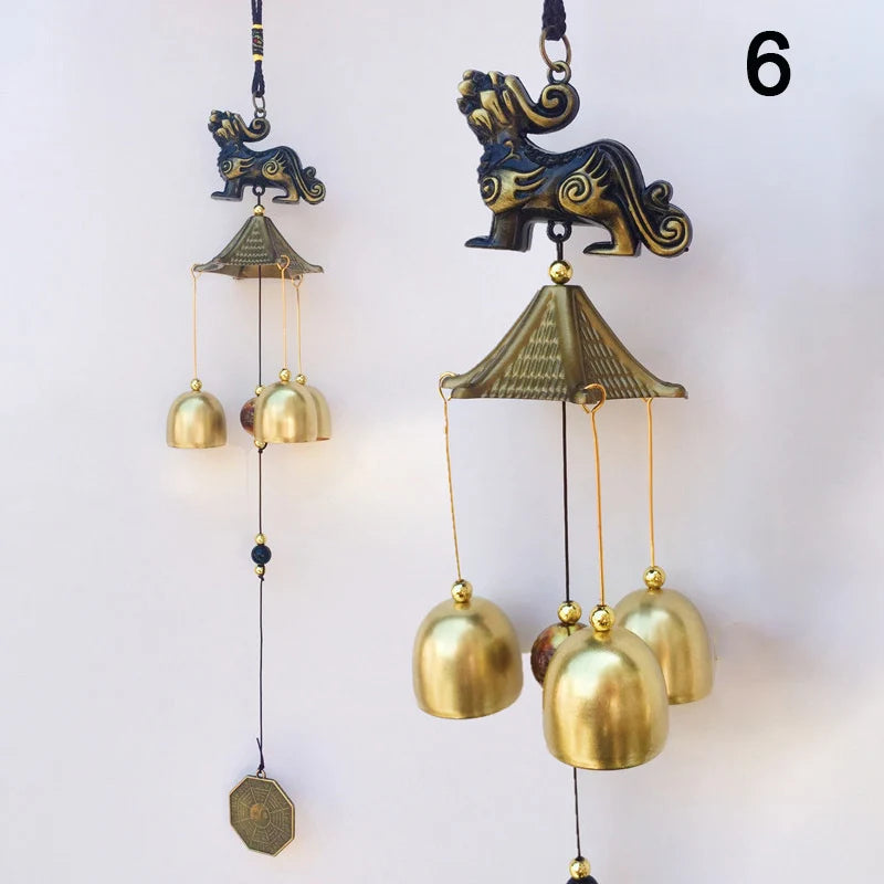 Retro Metal Wind Chimes Garden Yard