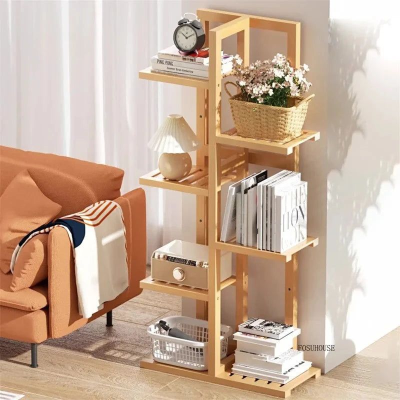 Wooden flower pot holder