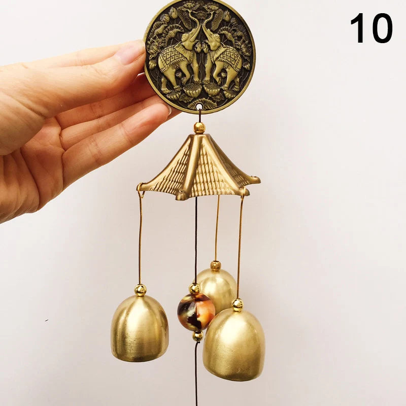 Retro Metal Wind Chimes Garden Yard