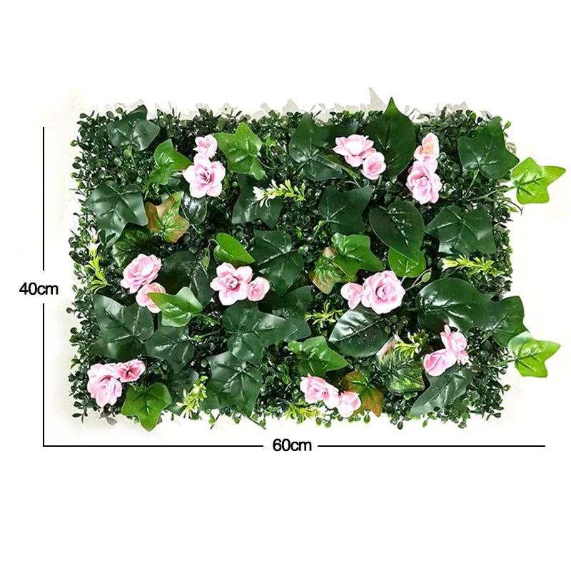 Artificial Plant Green Wall - 60x40 cm